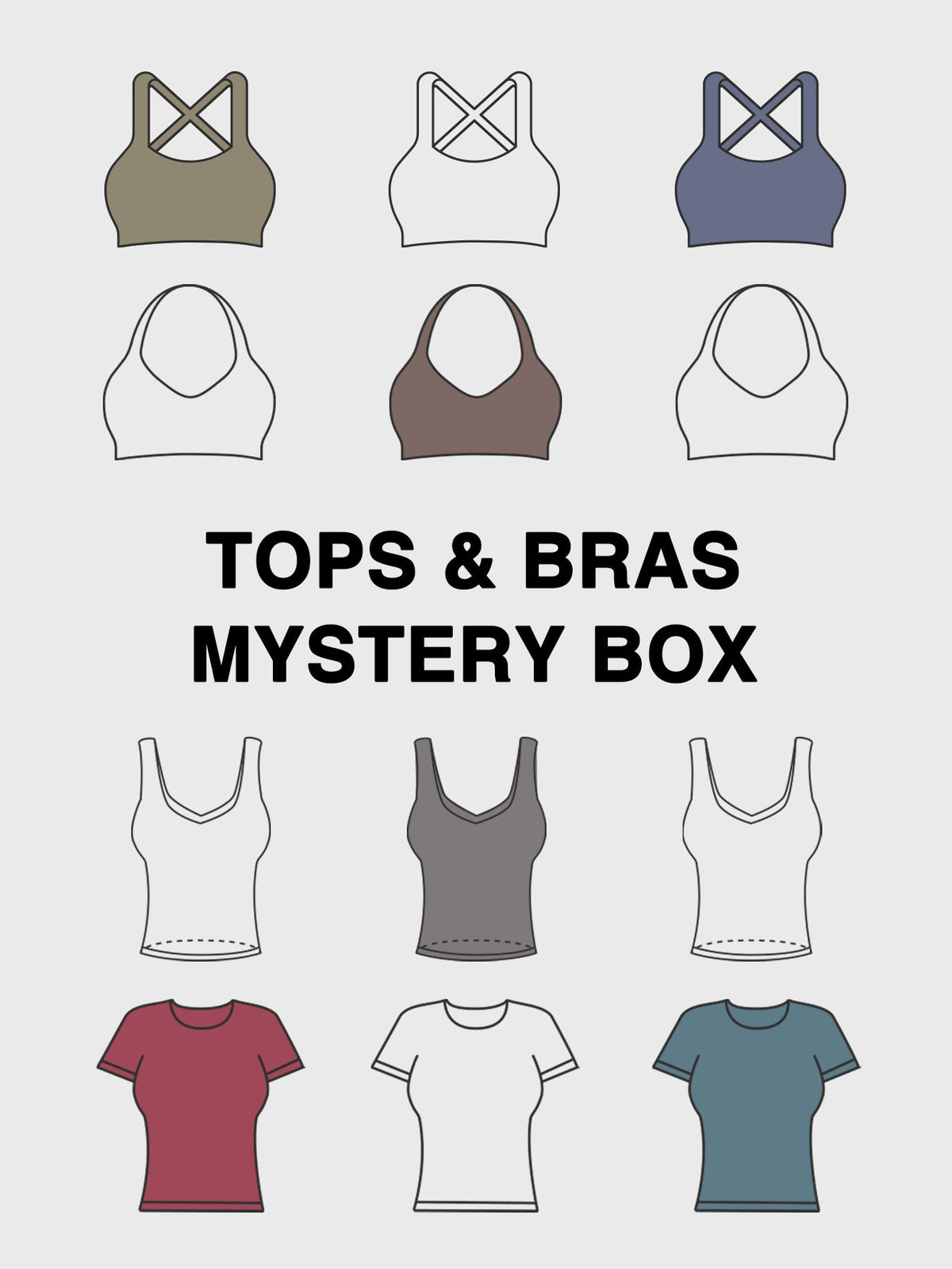 Bolsa Sorpresa de Ropa Deportiva – Leggings, Shorts o Tops