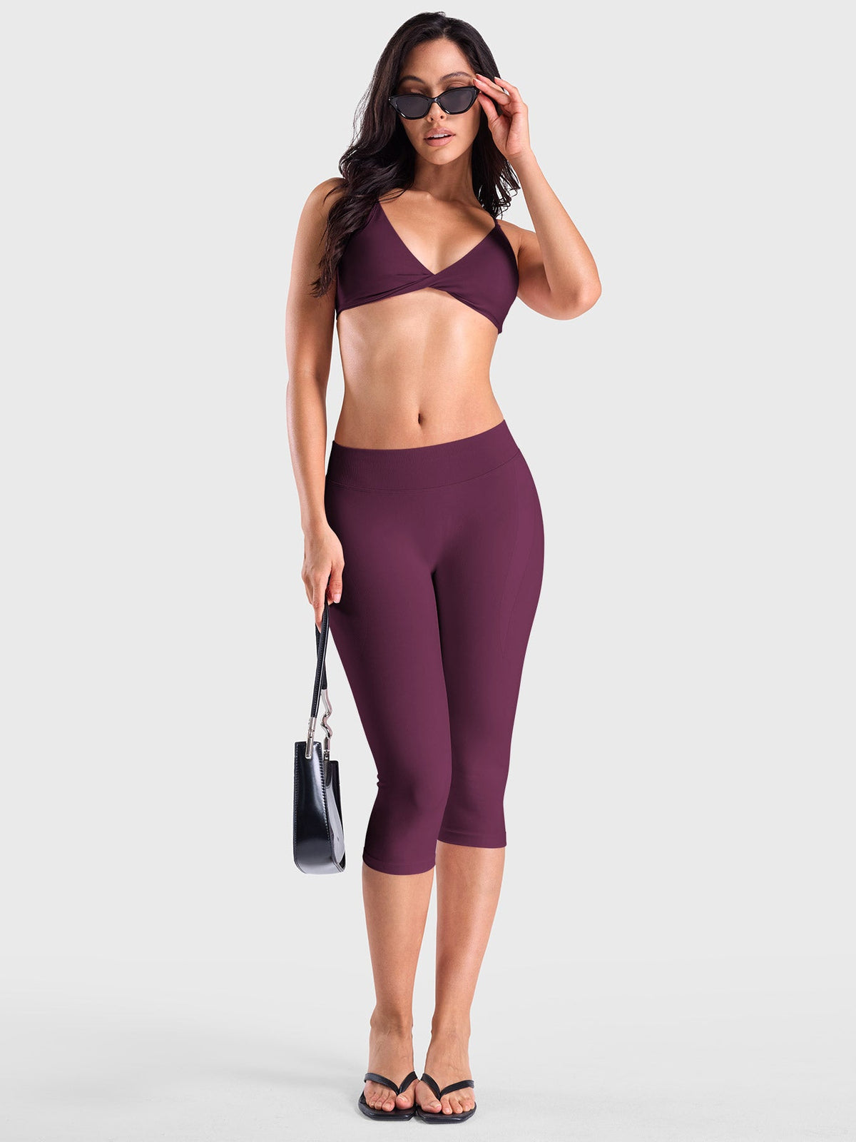 Leggings Capri CoreFlex Sin Costuras Moldeadores