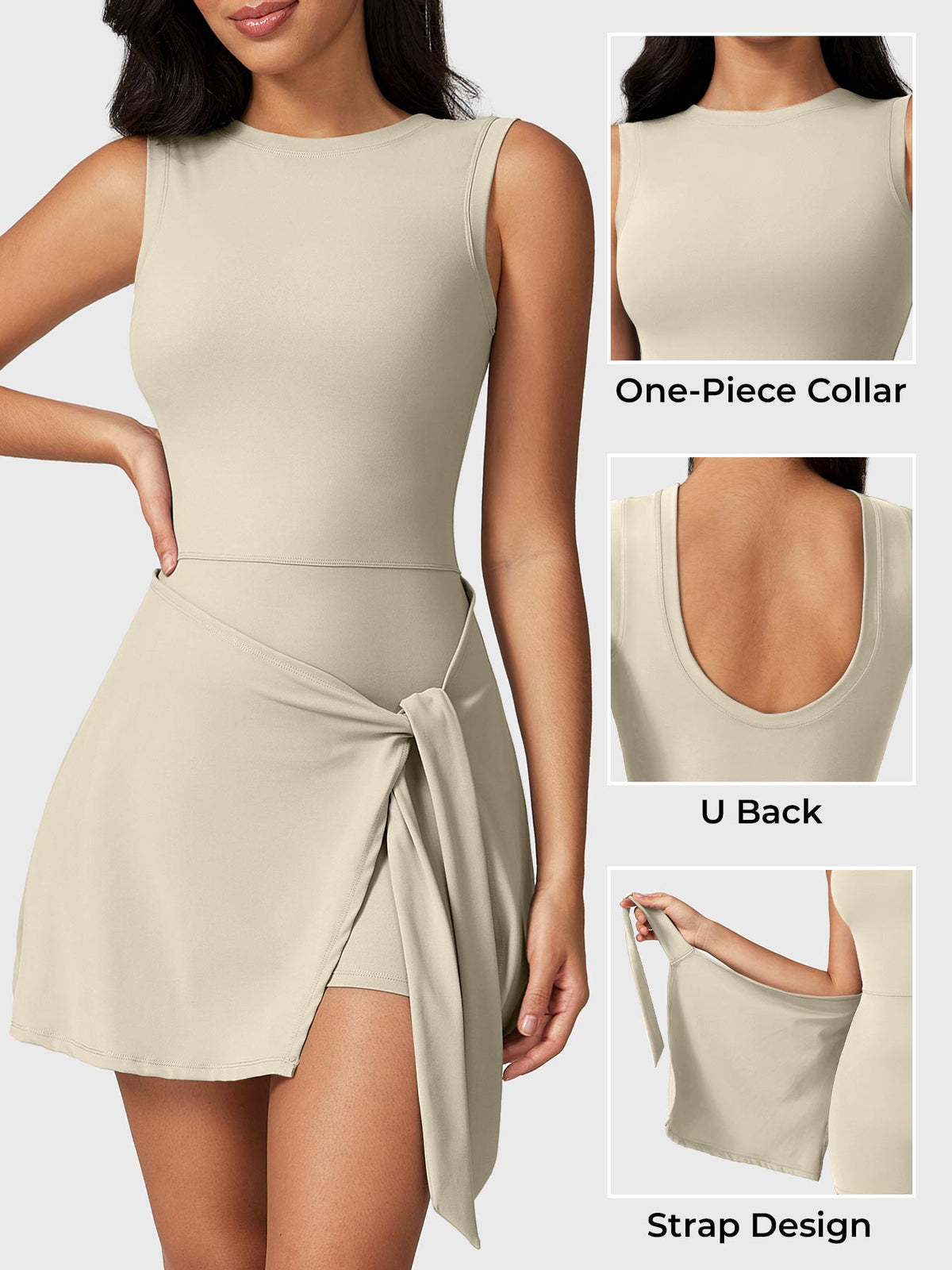 Vestido de Tenis CoreFlex sin Mangas