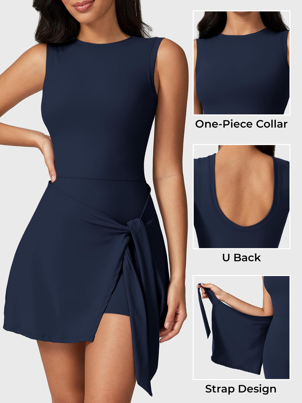 Vestido de Tenis CoreFlex sin Mangas