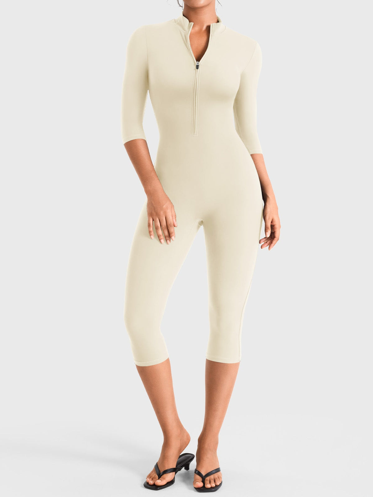 Mono Capri CoreFlex con Media Cremallera
