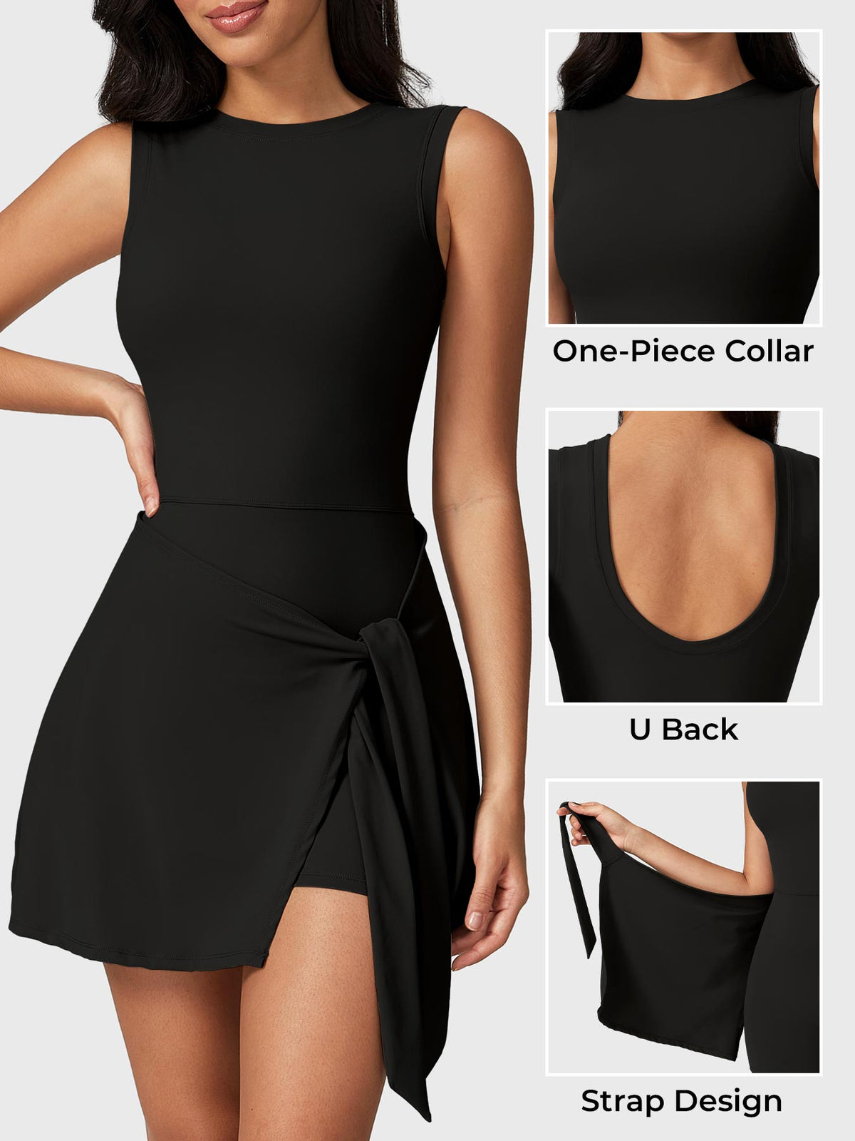 Vestido de Tenis CoreFlex sin Mangas