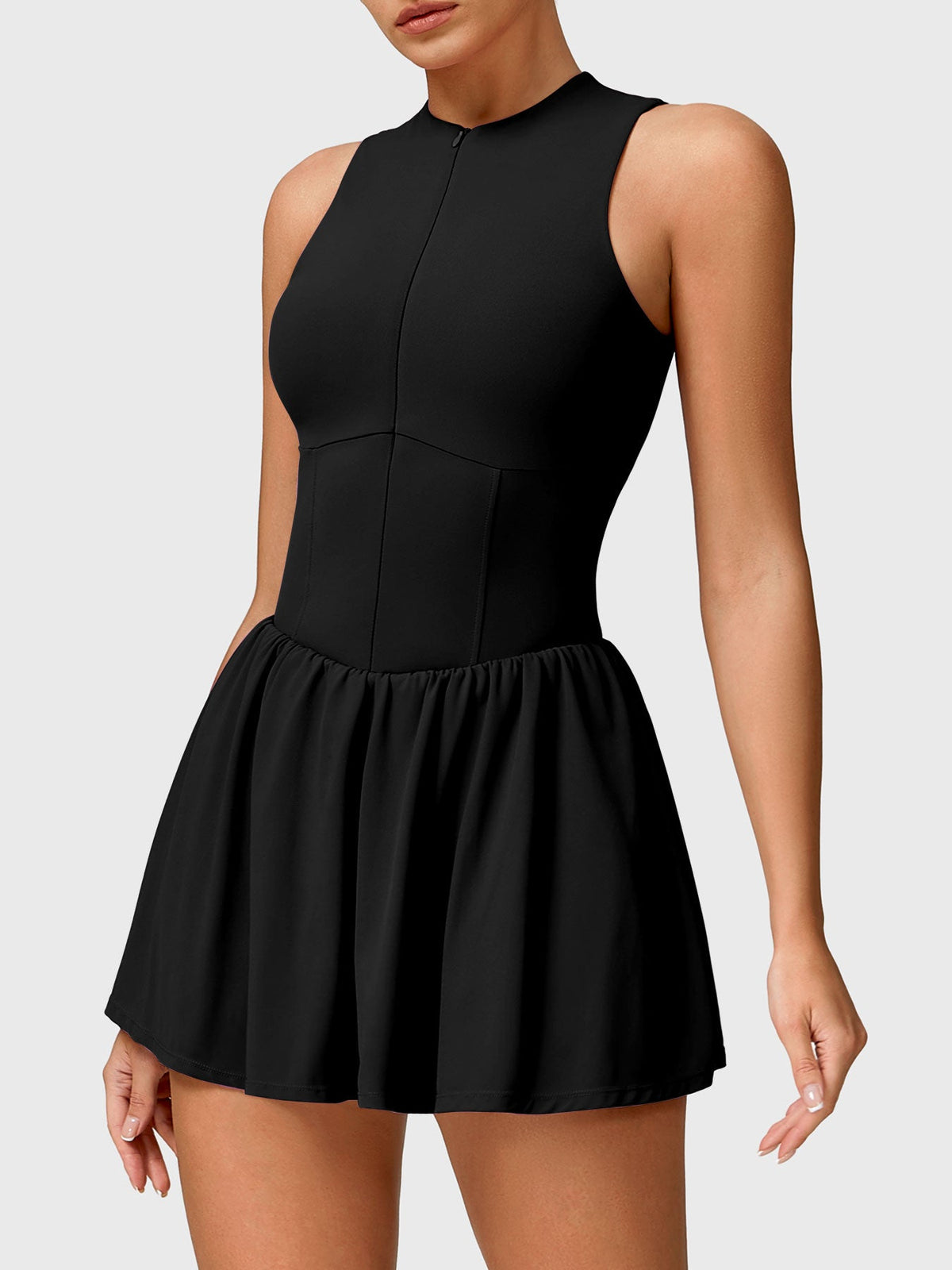 Vestido de Tenis CoreFlex con Cierre