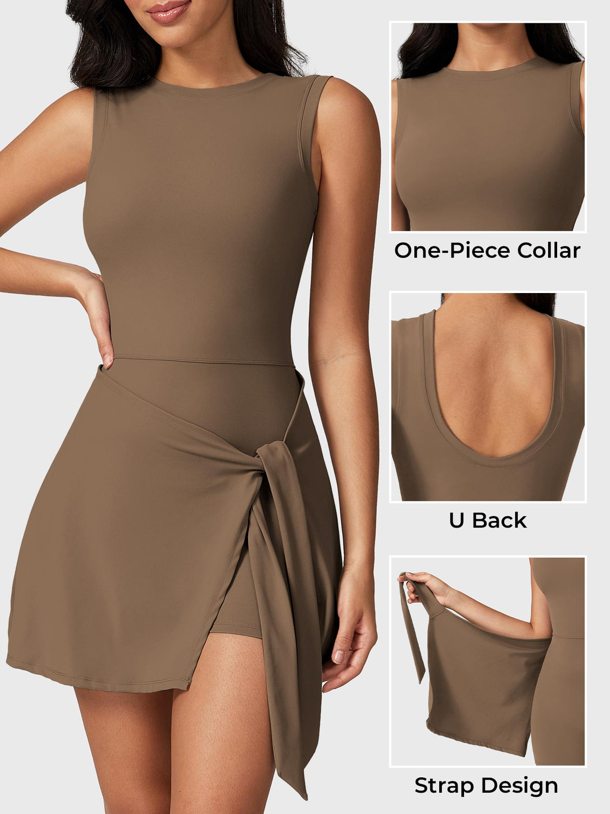 Vestido de Tenis CoreFlex sin Mangas