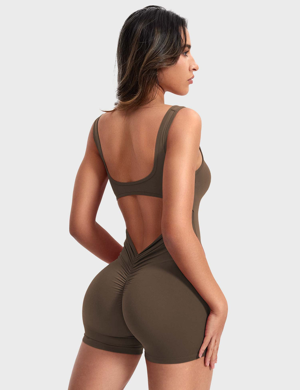 Mono Corto CoreFlex con Espalda en V