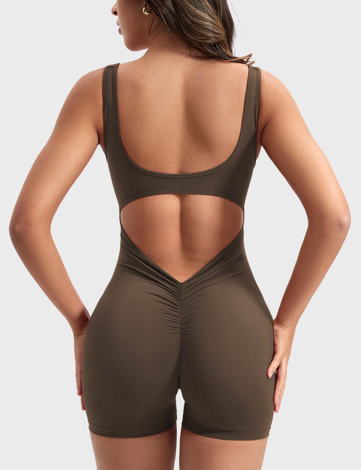 Mono Corto CoreFlex con Espalda en V