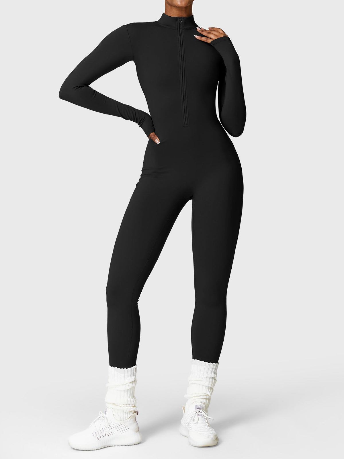 Mono CoreFlex de Polar de Manga Larga con Cierre