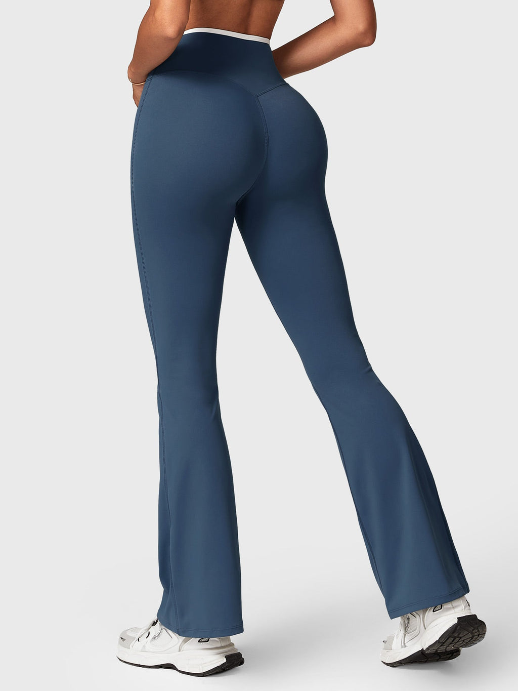 Leggings Acampanados CoreFlex con Ribete en Contraste