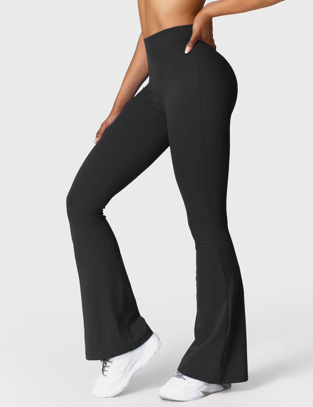 Leggings Acampanados Contour con Espalda en V