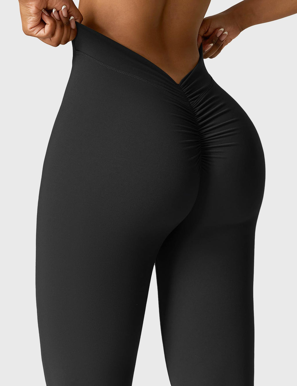Leggings Acampanados Contour con Espalda en V