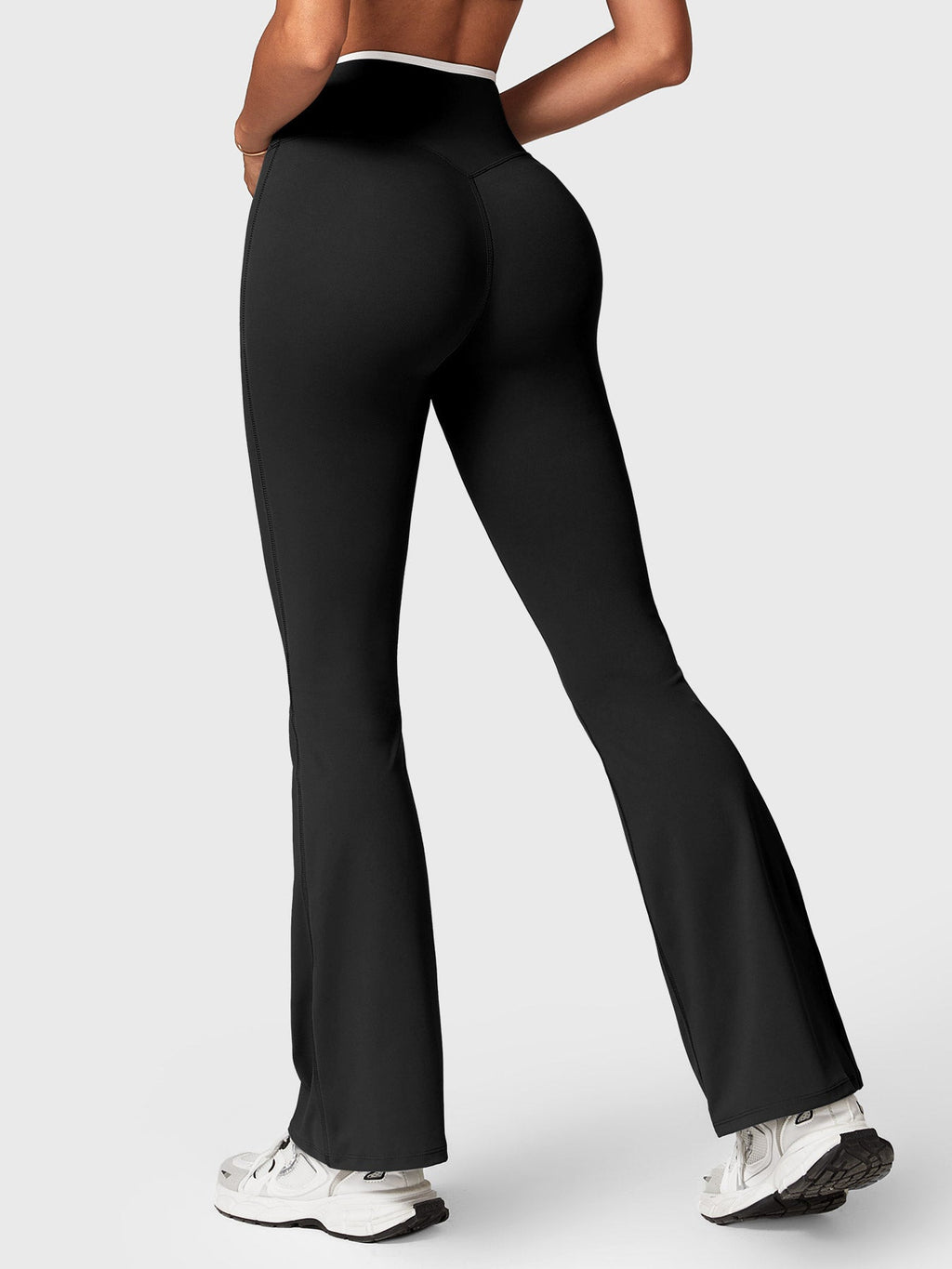 Leggings Acampanados CoreFlex con Ribete en Contraste