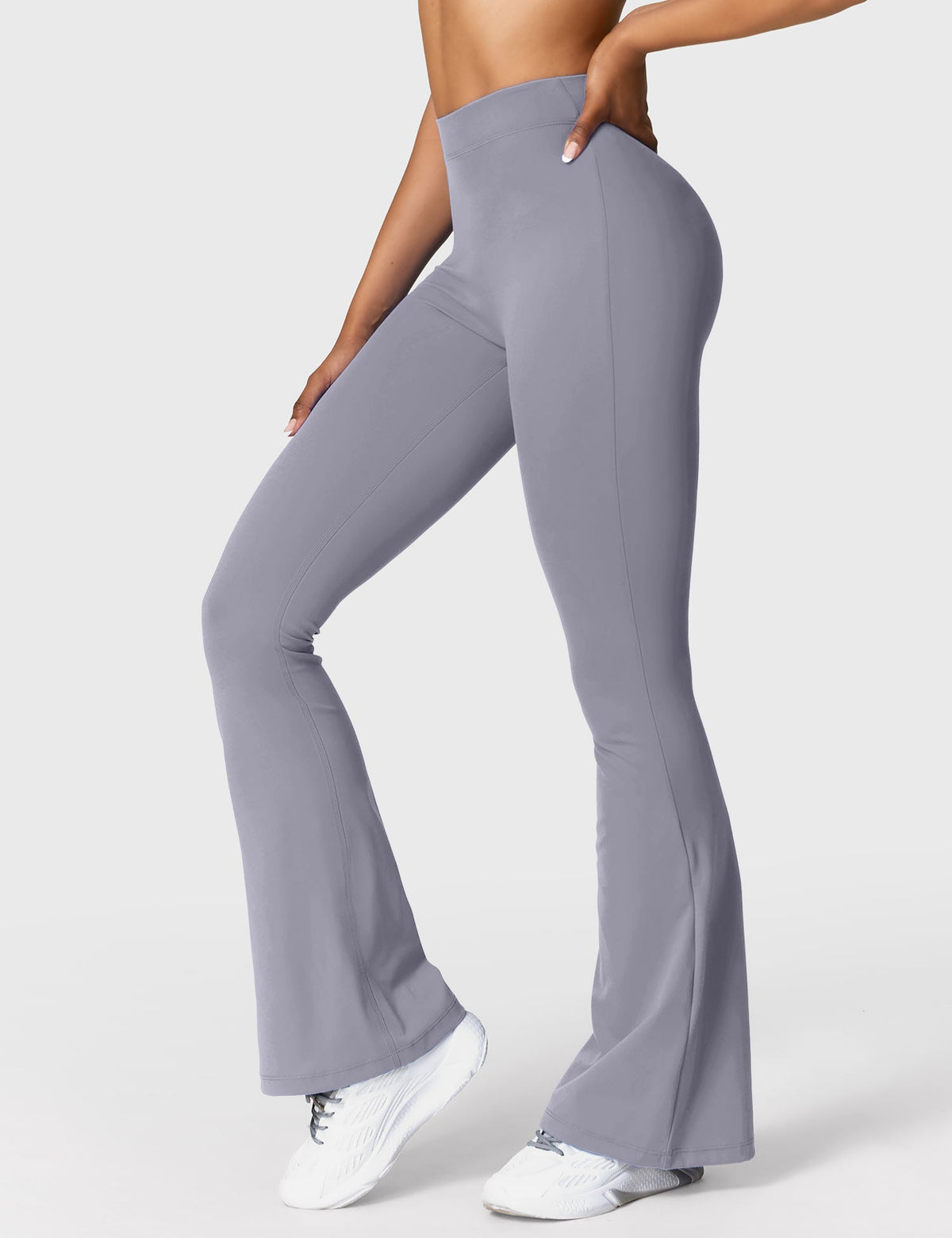Leggings Acampanados Contour con Espalda en V