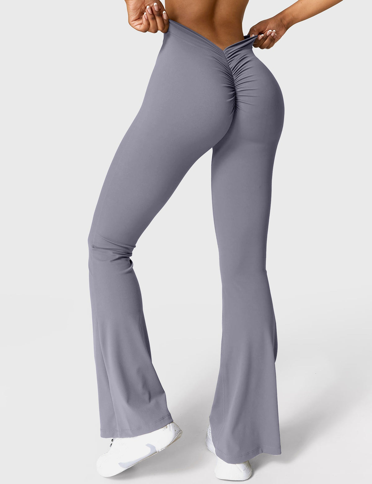 Leggings Acampanados Contour con Espalda en V