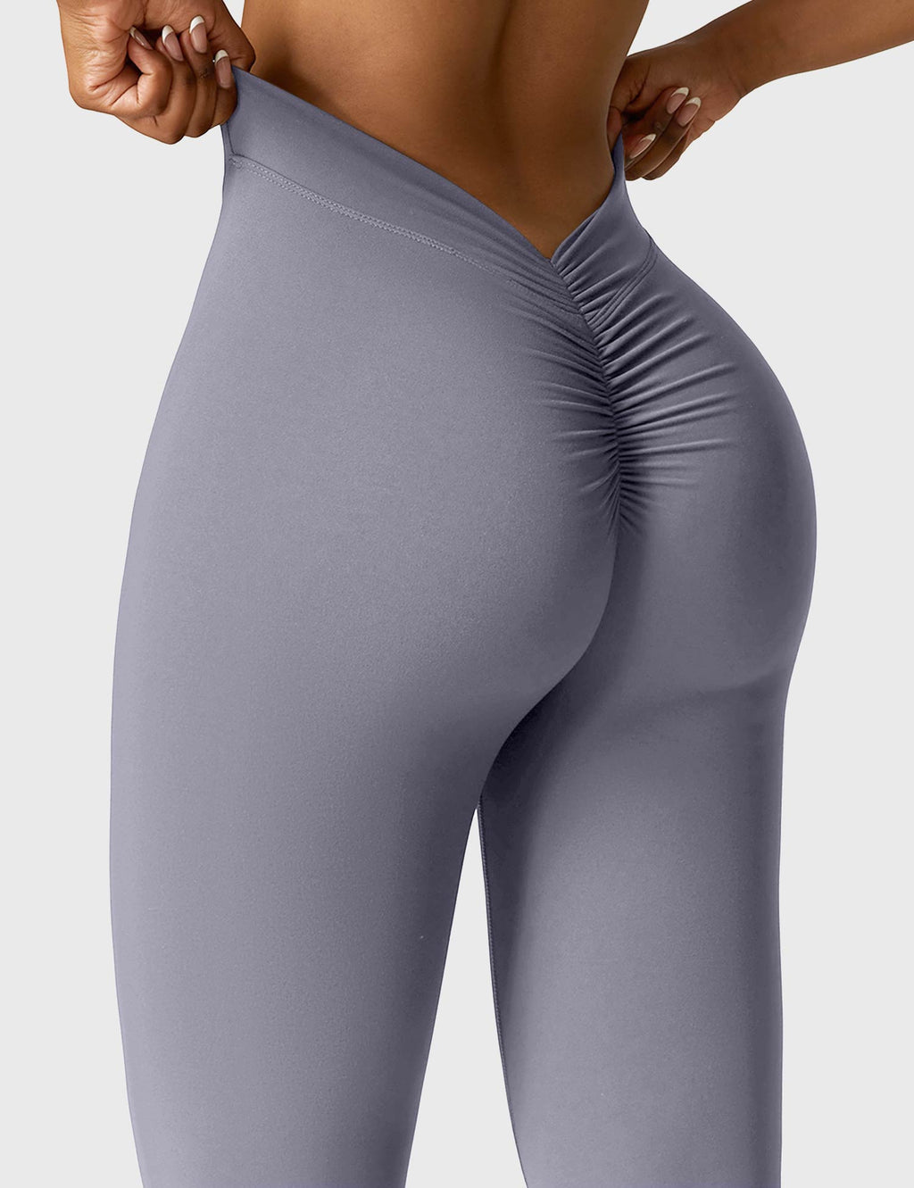 Leggings Acampanados Contour con Espalda en V
