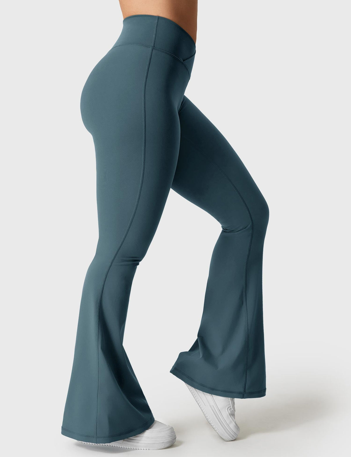 Leggings Acampanados CoreFlex con Cintura en V