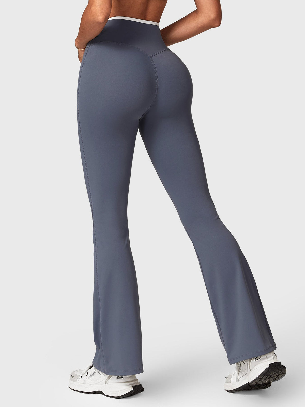 Leggings Acampanados CoreFlex con Ribete en Contraste