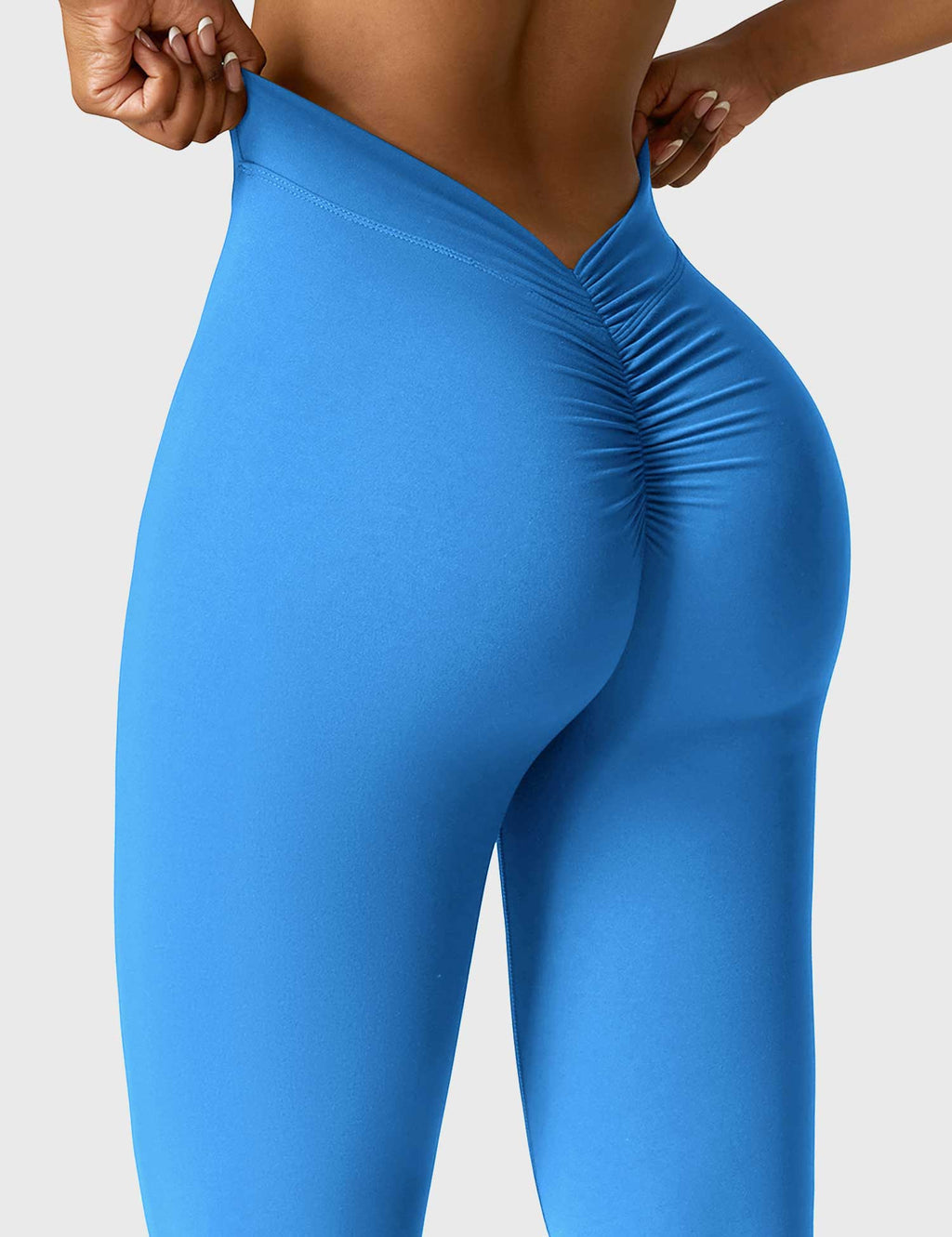 Leggings Acampanados Contour con Espalda en V