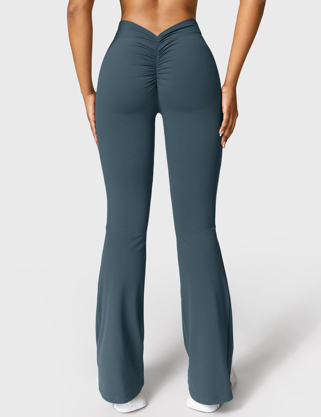 Leggings Acampanados Contour con Espalda en V