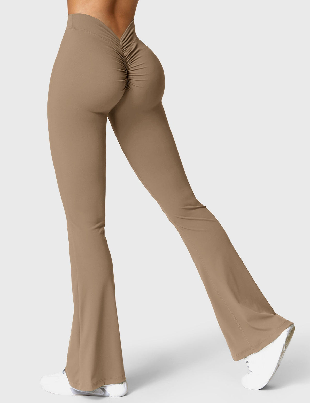 Leggings Acampanados Contour con Espalda en V