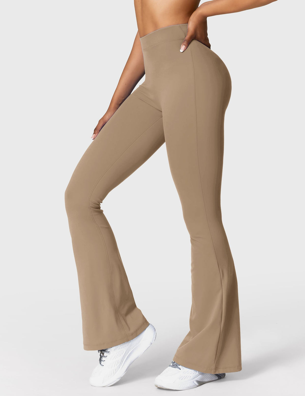 Leggings Acampanados Contour con Espalda en V