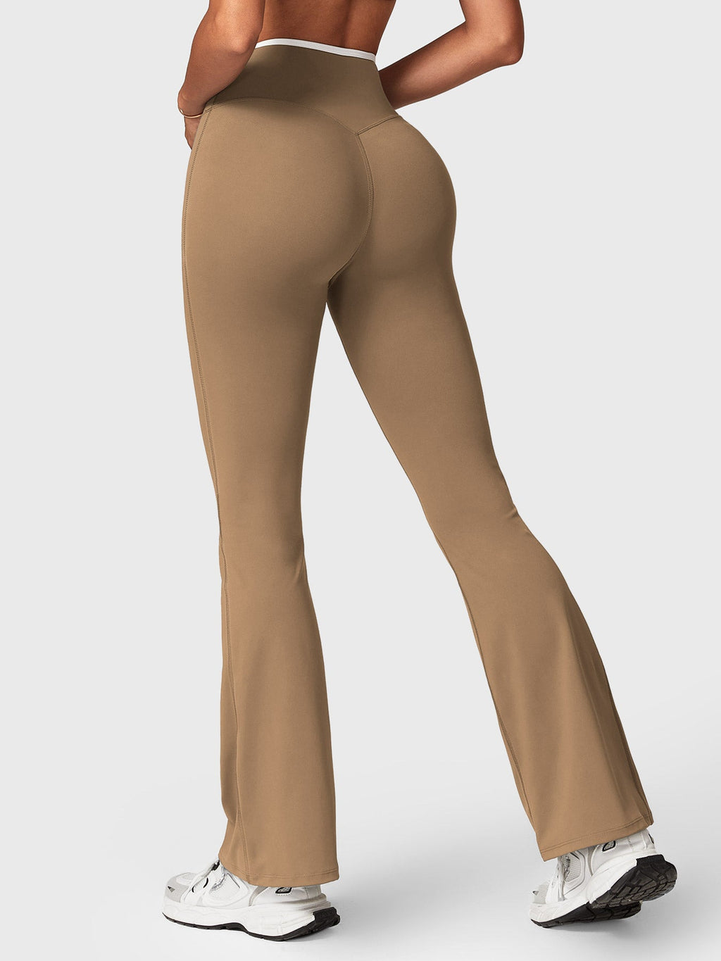 Leggings Acampanados CoreFlex con Ribete en Contraste