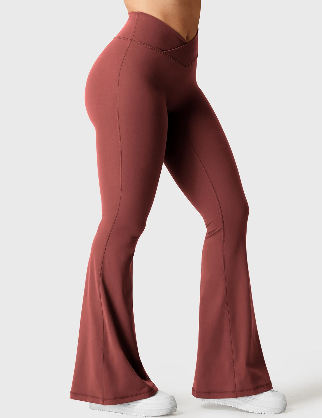 Leggings Acampanados CoreFlex con Cintura en V