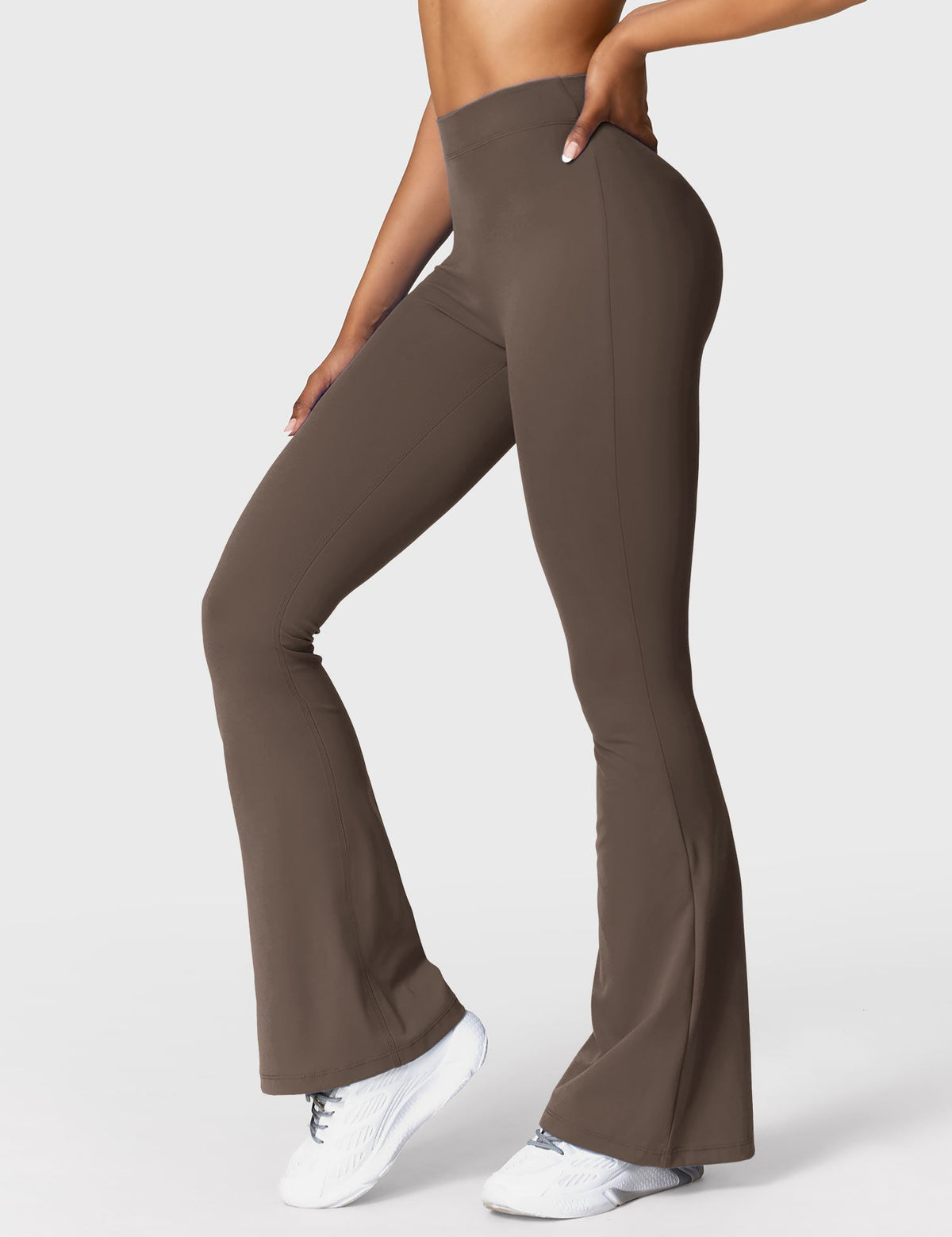 Leggings Acampanados Contour con Espalda en V