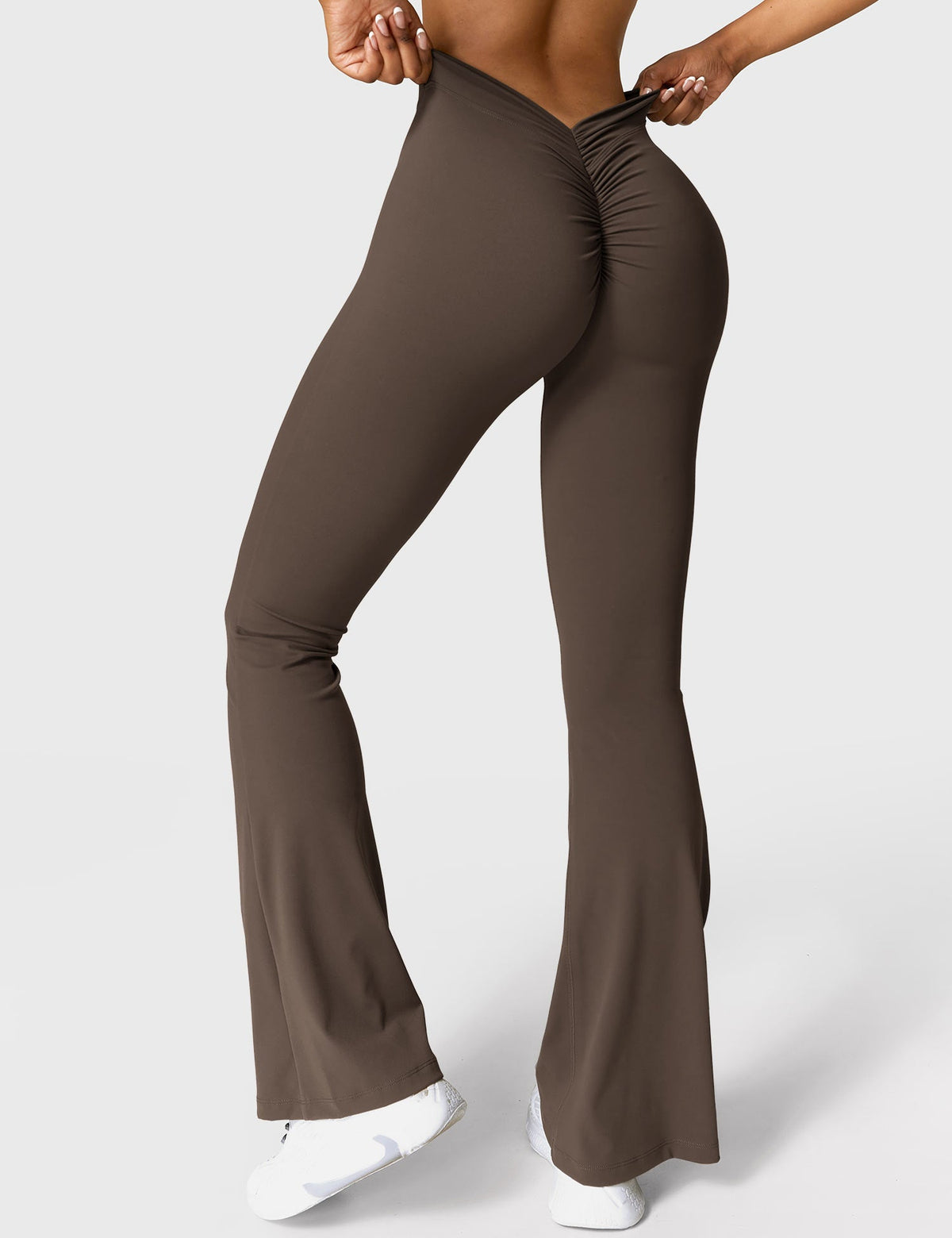 Leggings Acampanados Contour con Espalda en V