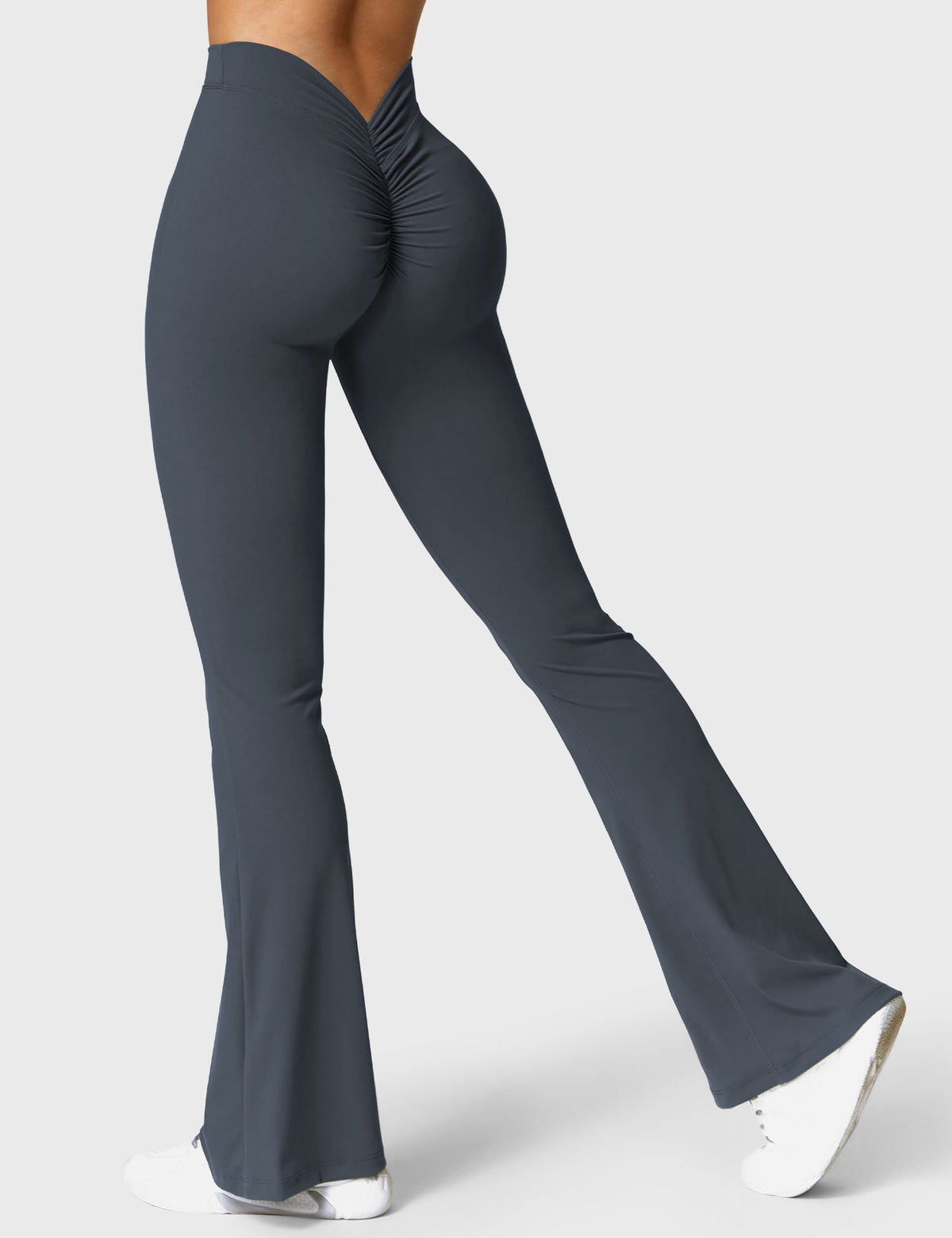 Leggings Acampanados Contour con Espalda en V