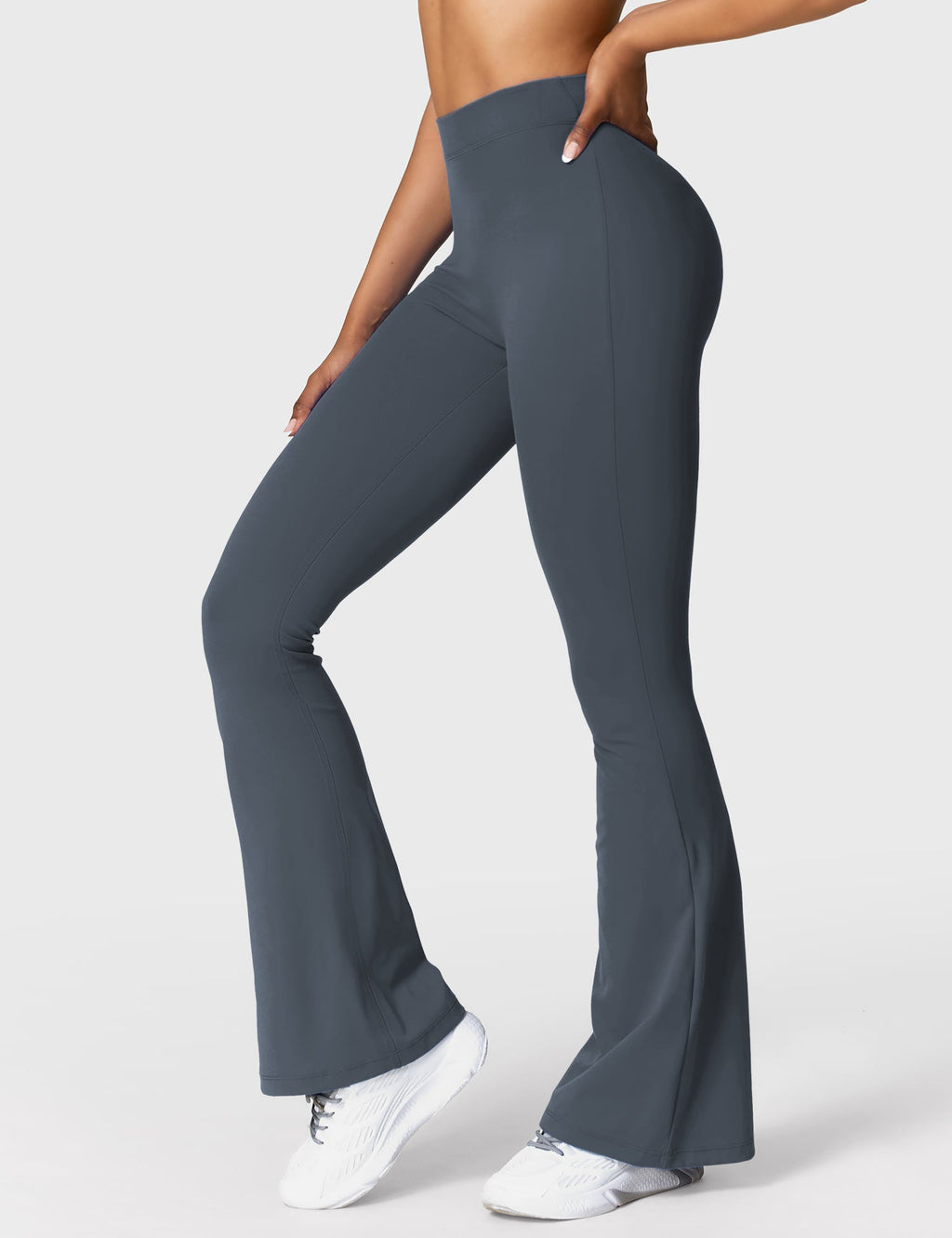 Leggings Acampanados Contour con Espalda en V