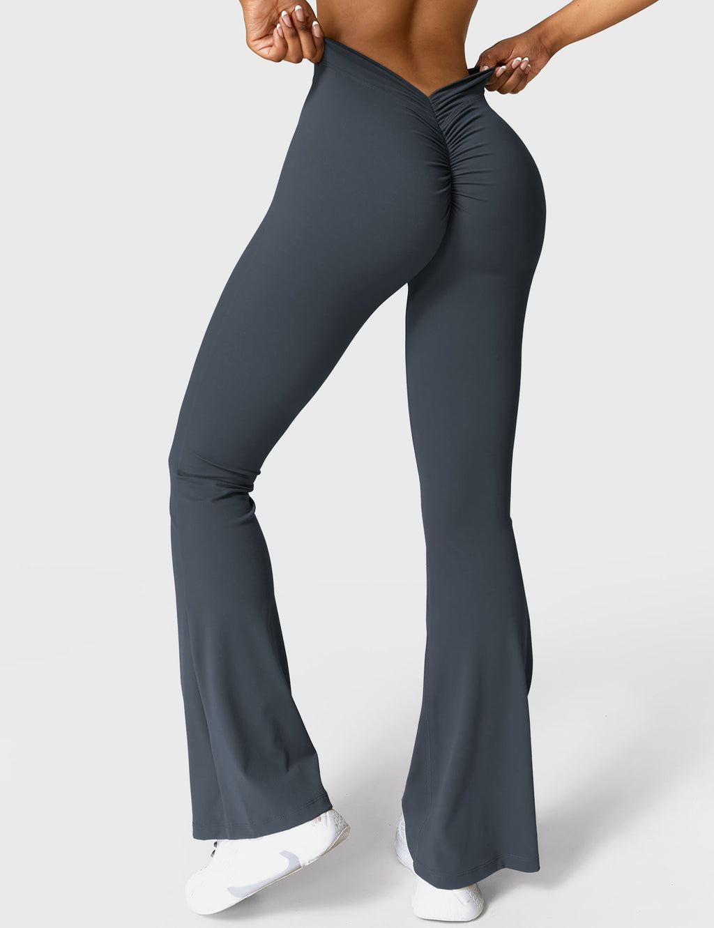 Leggings Acampanados Contour con Espalda en V