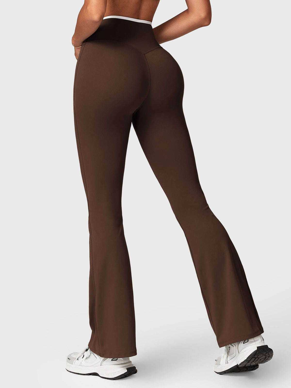 Leggings Acampanados CoreFlex con Ribete en Contraste