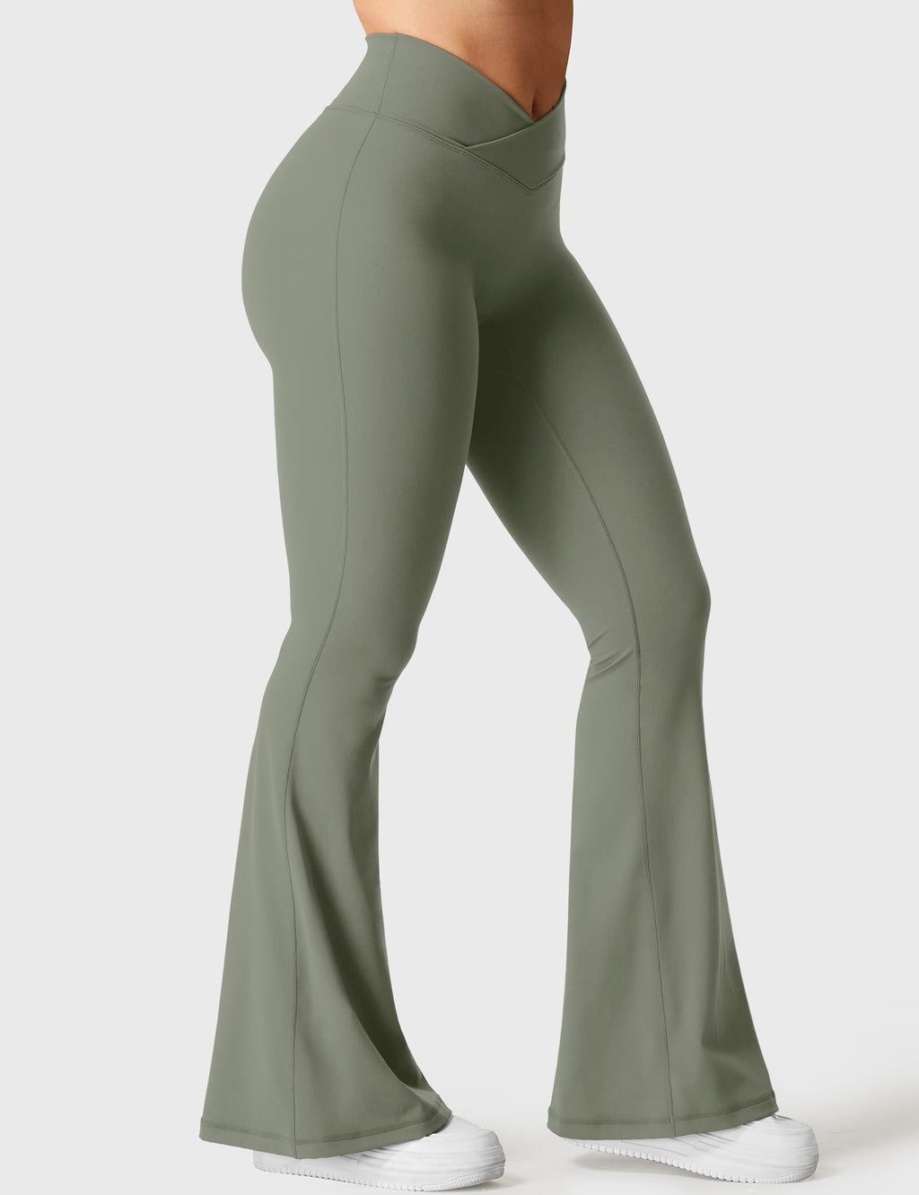 Leggings Acampanados CoreFlex con Cintura en V