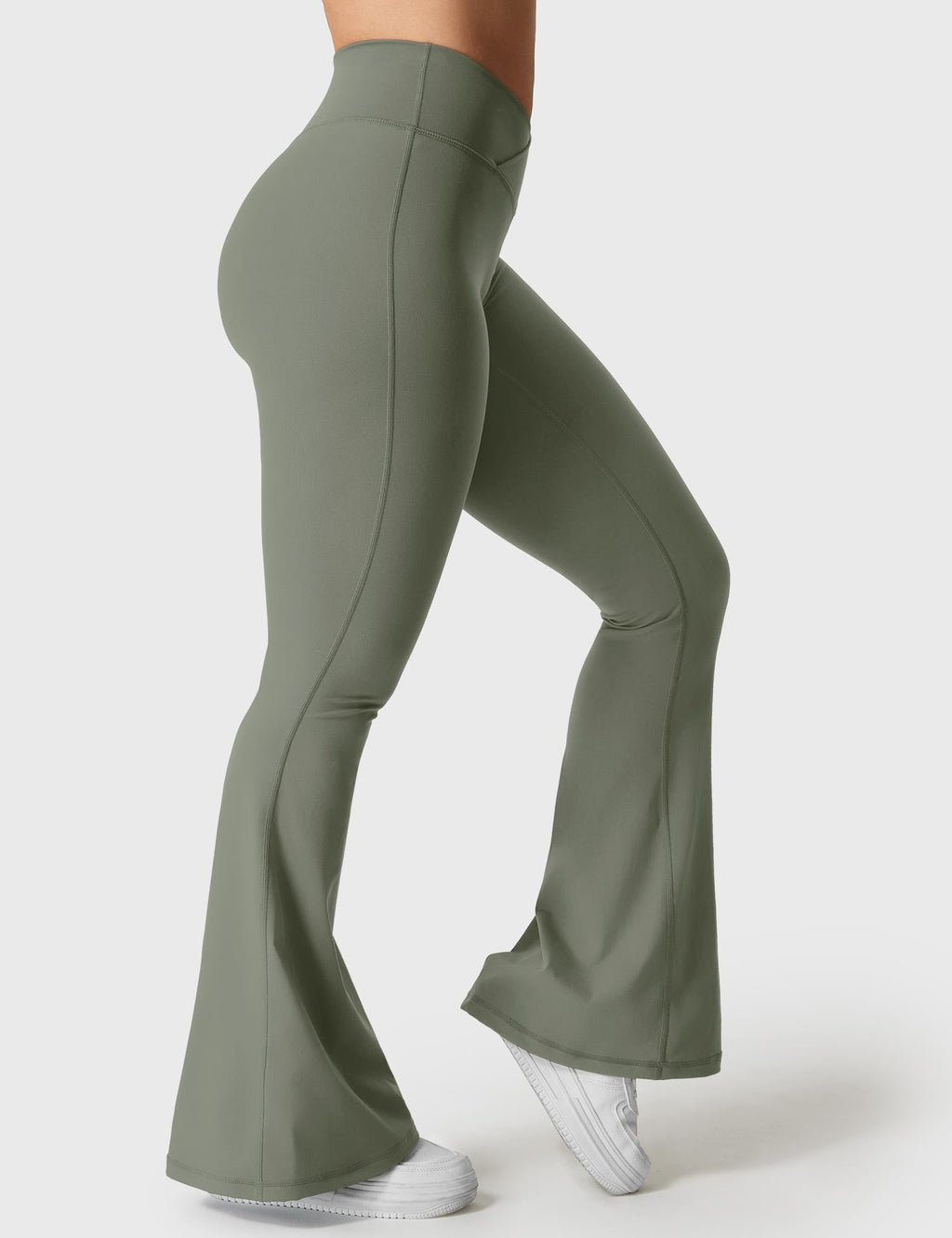 Leggings Acampanados CoreFlex con Cintura en V