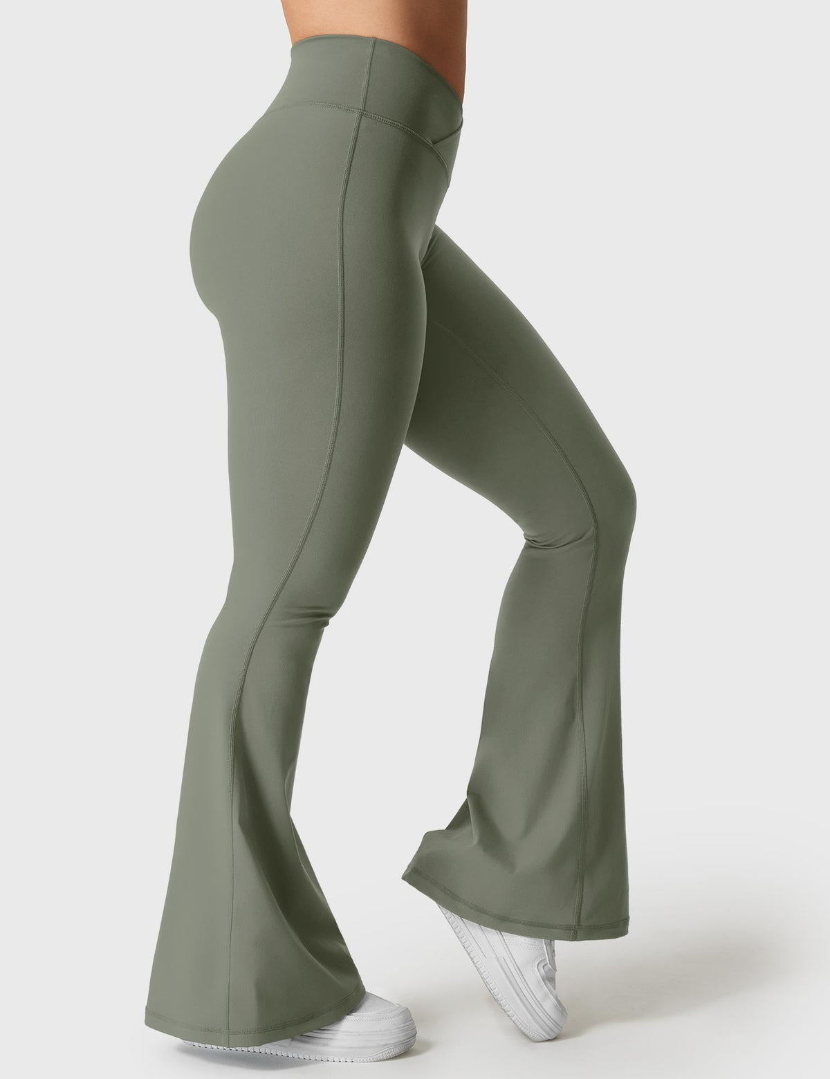 Leggings Acampanados CoreFlex con Cintura en V