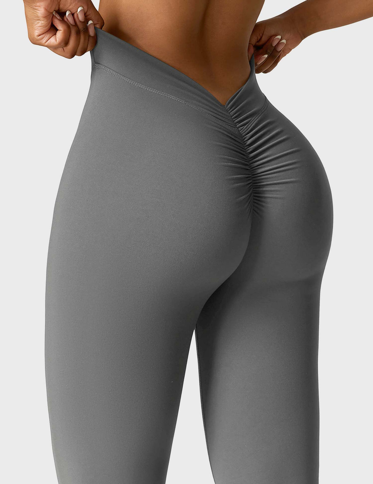 Leggings Acampanados Contour con Espalda en V