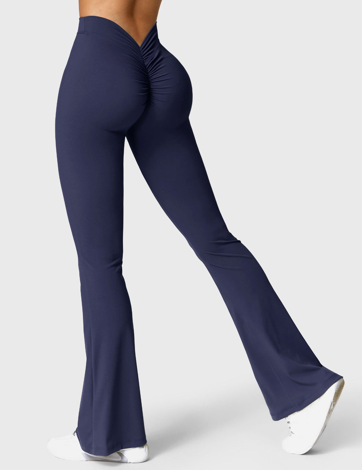 Leggings Acampanados Contour con Espalda en V