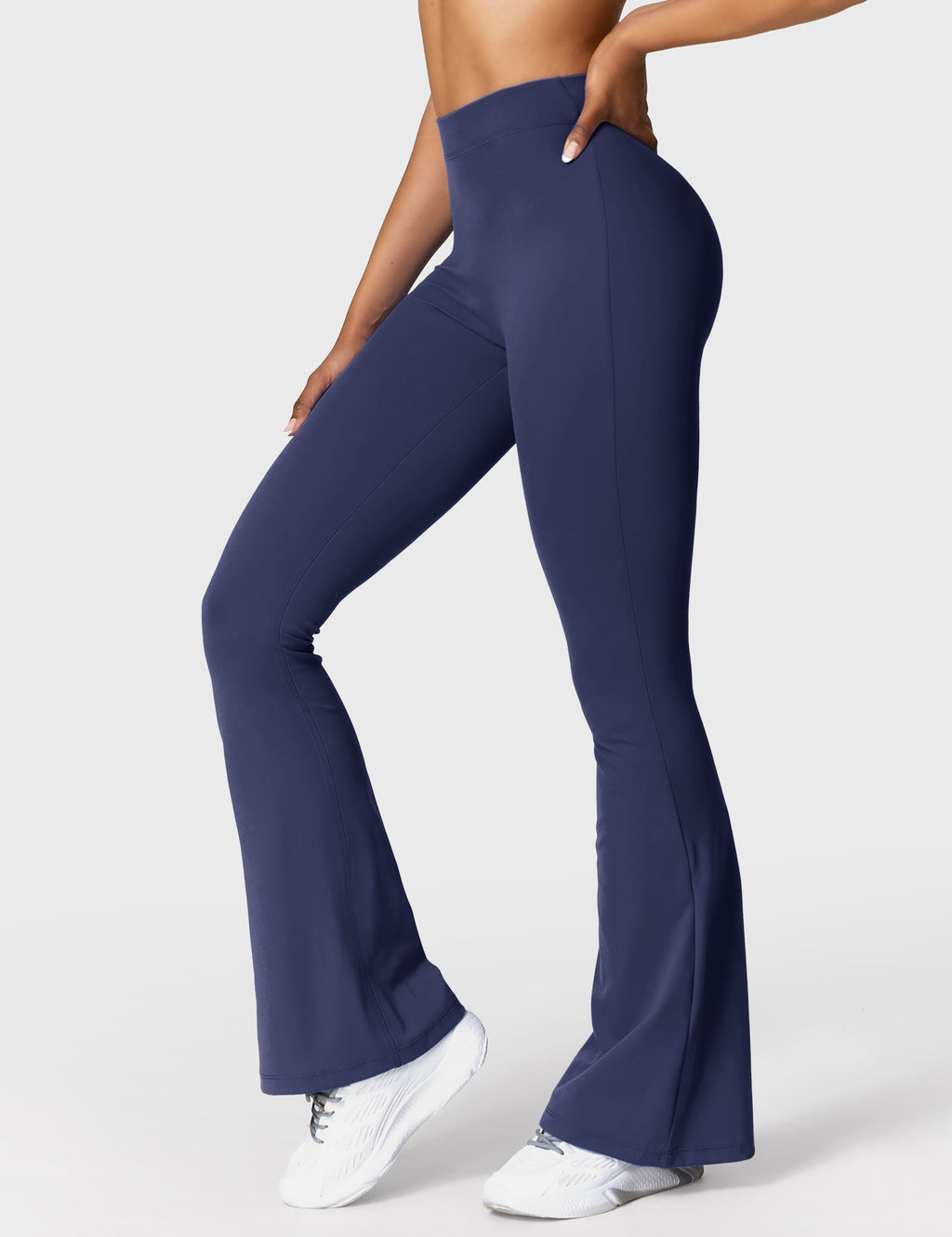 Leggings Acampanados Contour con Espalda en V