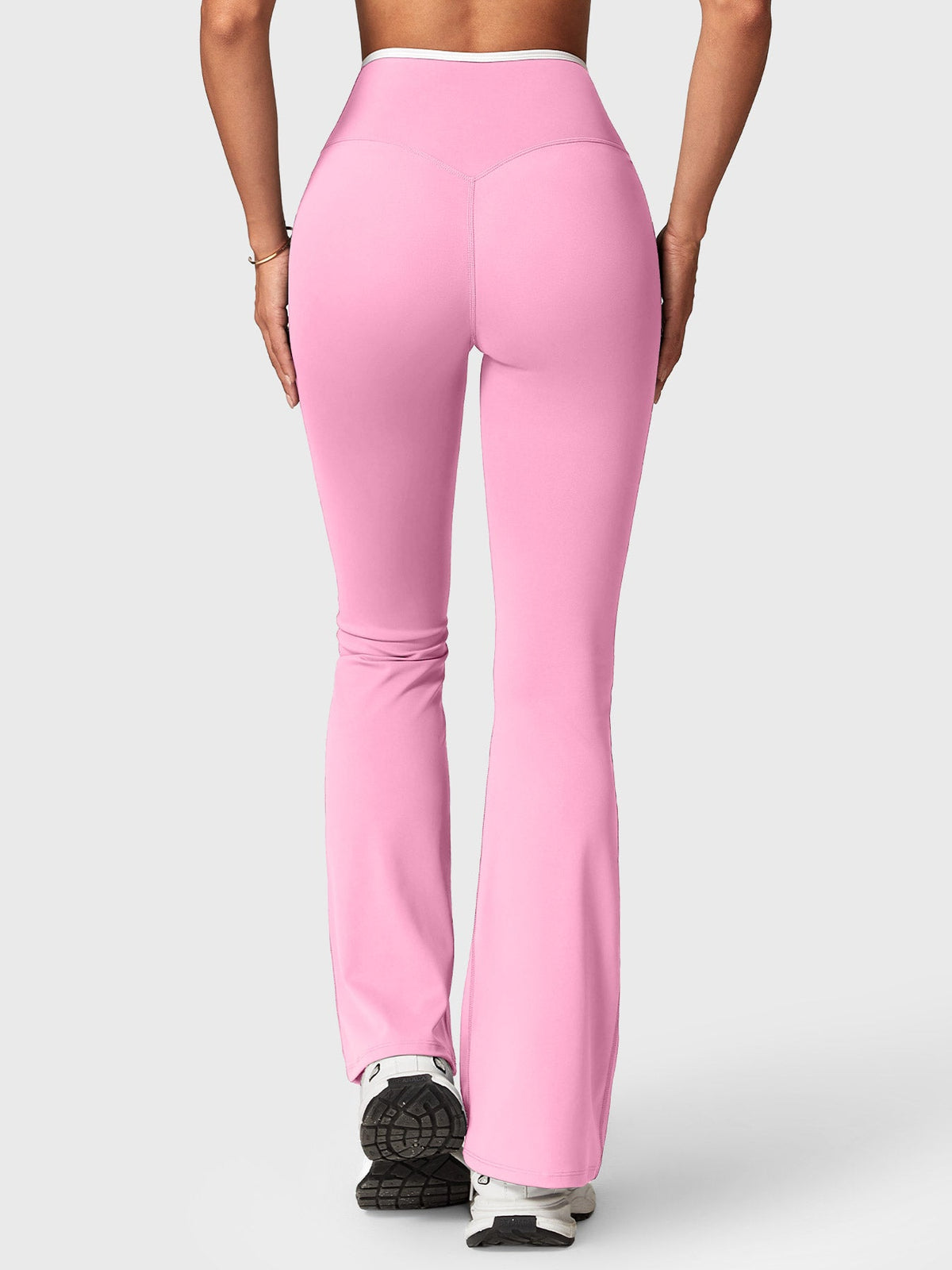 Leggings Acampanados CoreFlex con Ribete en Contraste