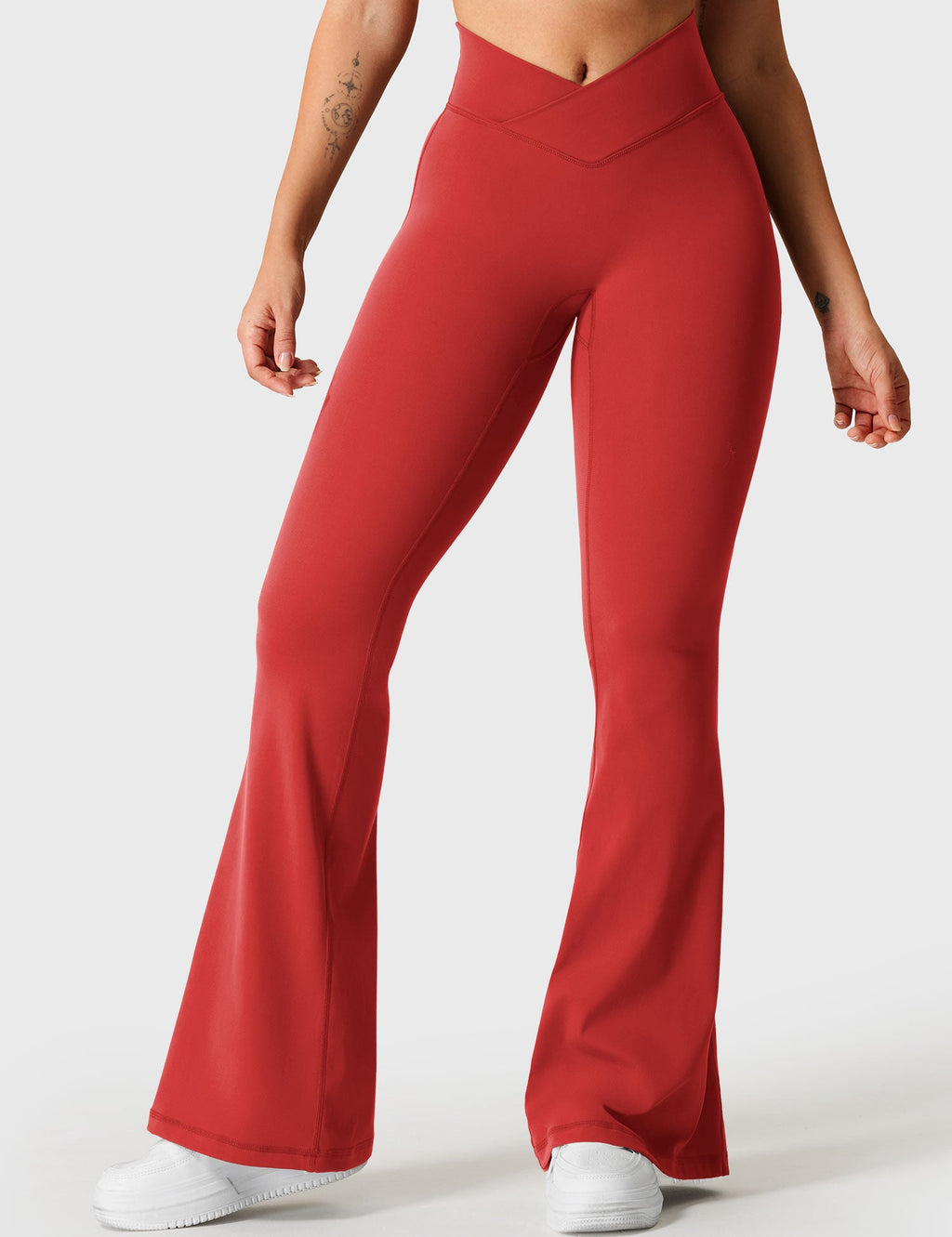 Leggings Acampanados CoreFlex con Cintura en V