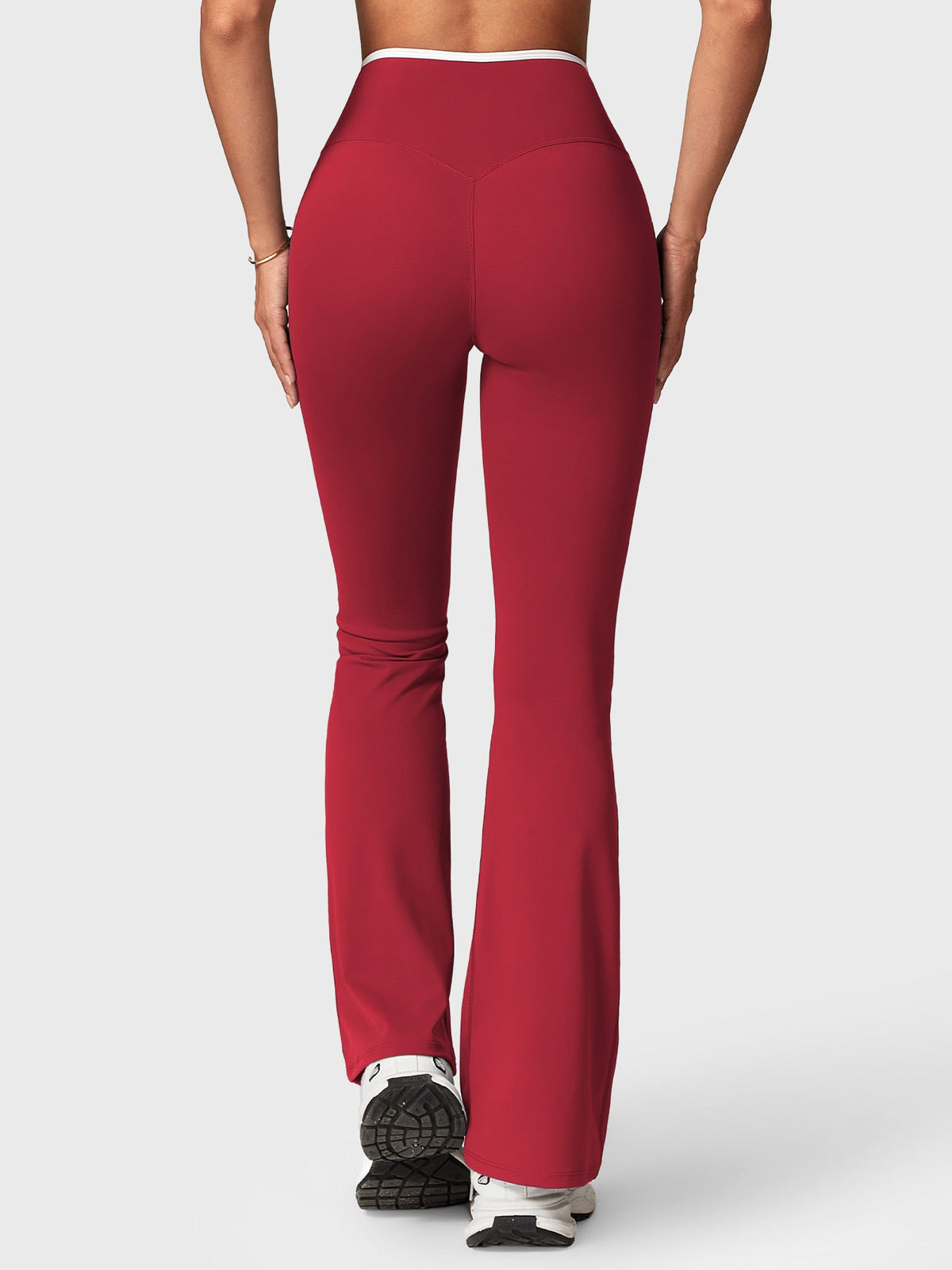Leggings Acampanados CoreFlex con Ribete en Contraste