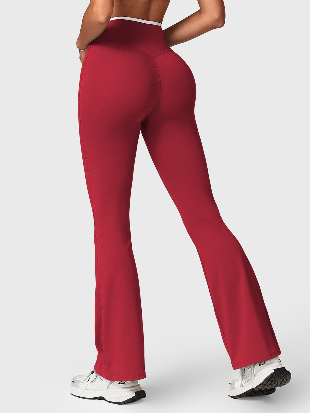 Leggings Acampanados CoreFlex con Ribete en Contraste