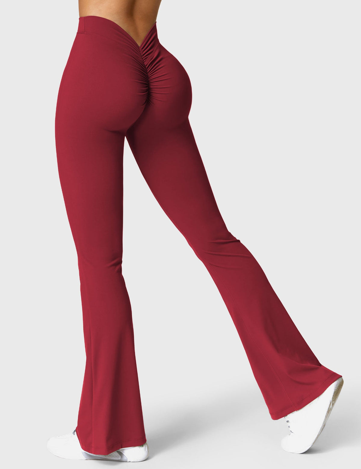 Leggings Acampanados Contour con Espalda en V