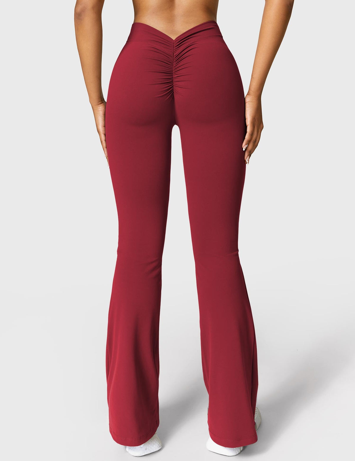 Leggings Acampanados Contour con Espalda en V