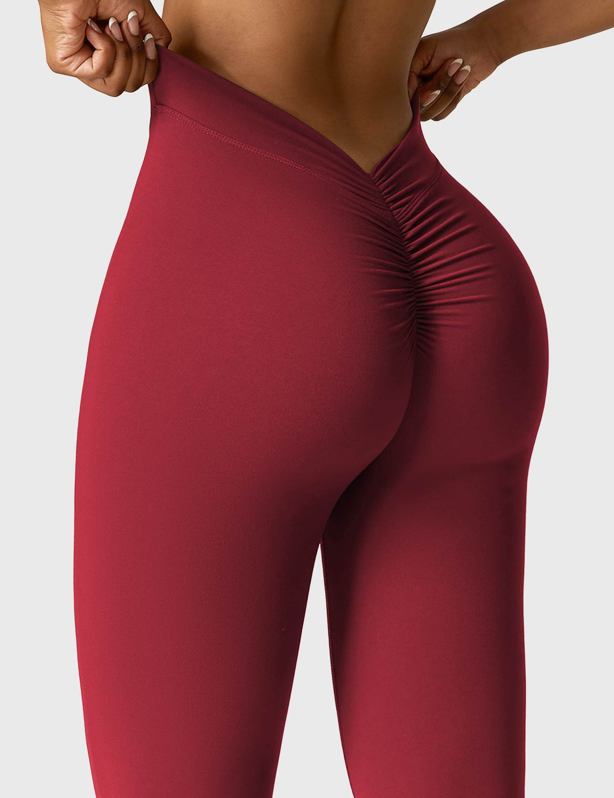 Leggings Acampanados Contour con Espalda en V