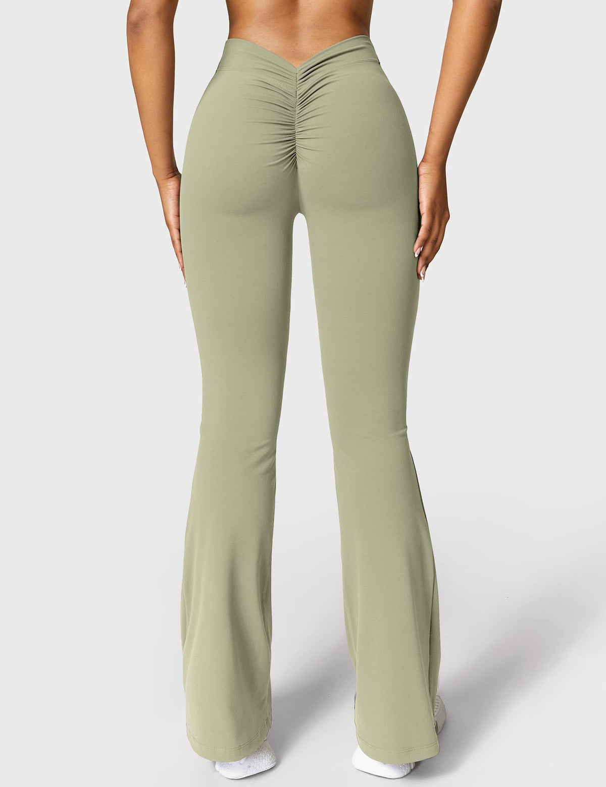 Leggings Acampanados Contour con Espalda en V