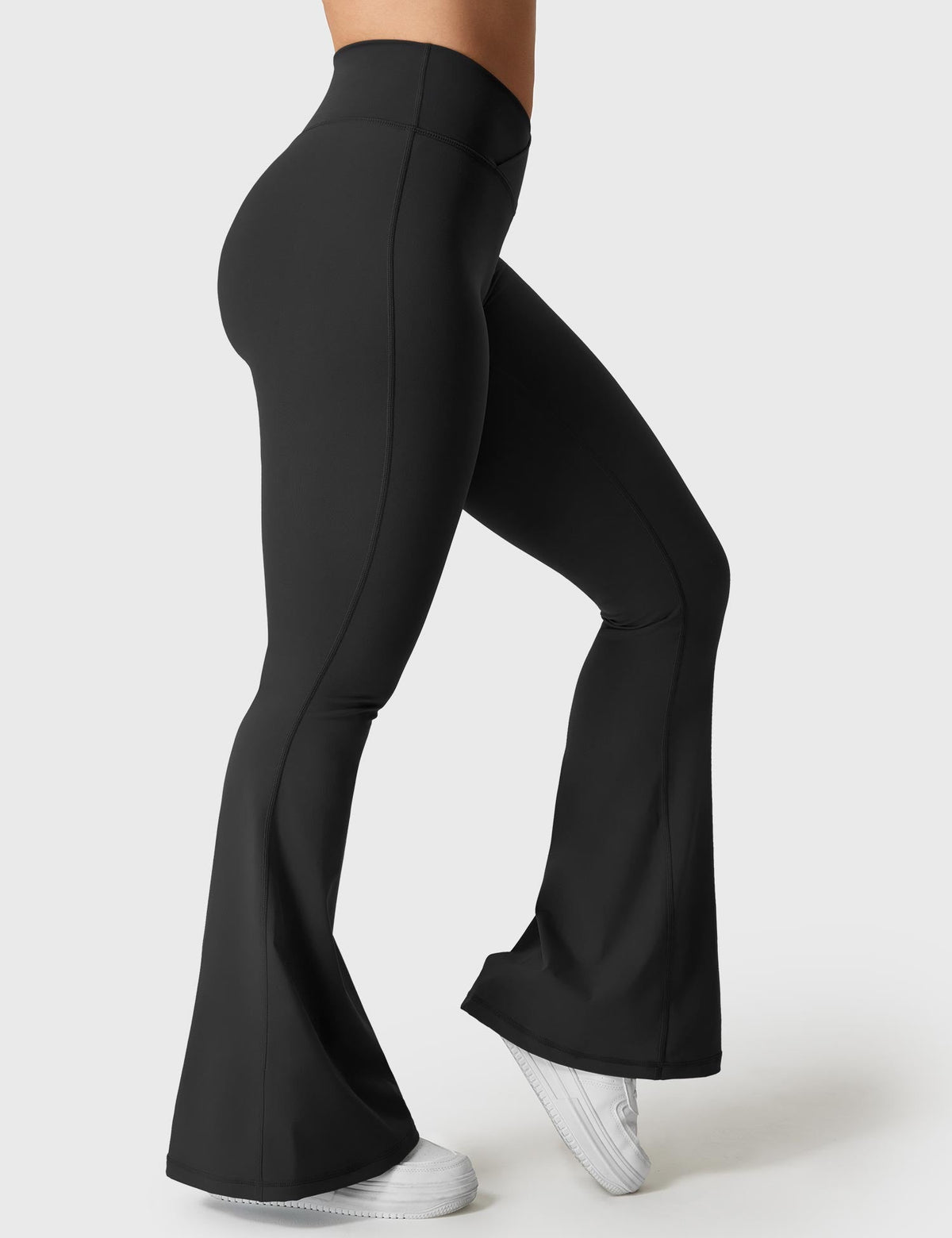 Leggings Acampanados CoreFlex con Cintura en V