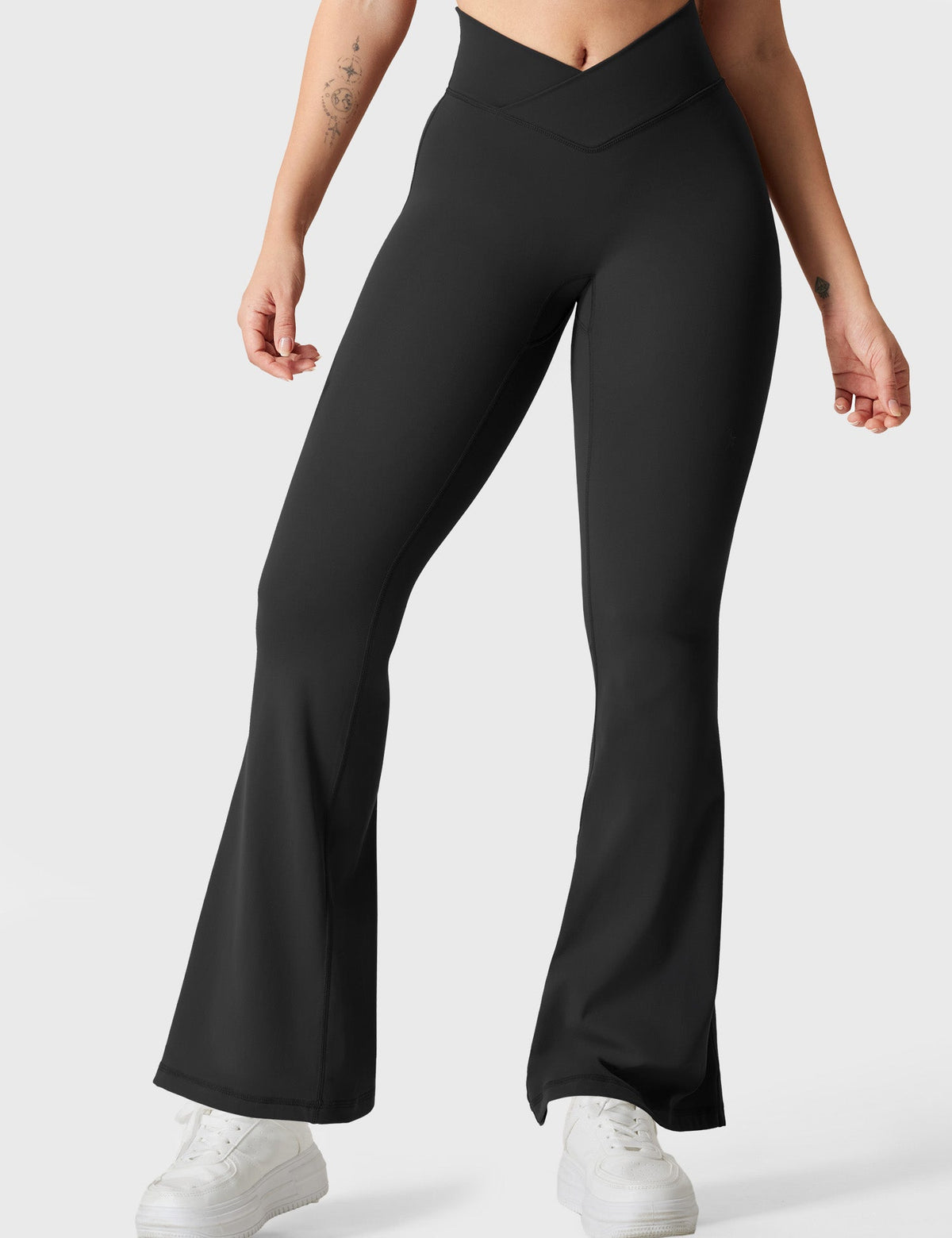 Leggings Acampanados CoreFlex de 30" con Cintura en V