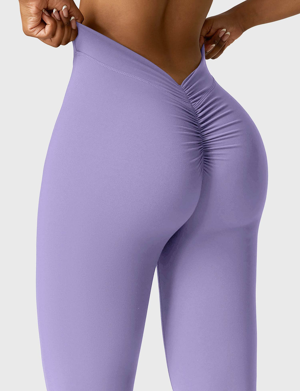 Leggings Acampanados Contour con Espalda en V