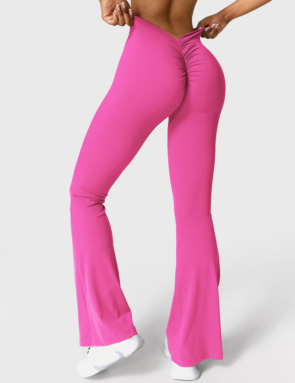 Leggings Acampanados Contour con Espalda en V